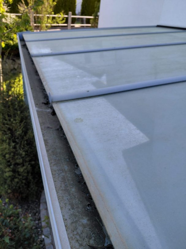 Terrasse Reinigung - Burgrieden / vorher