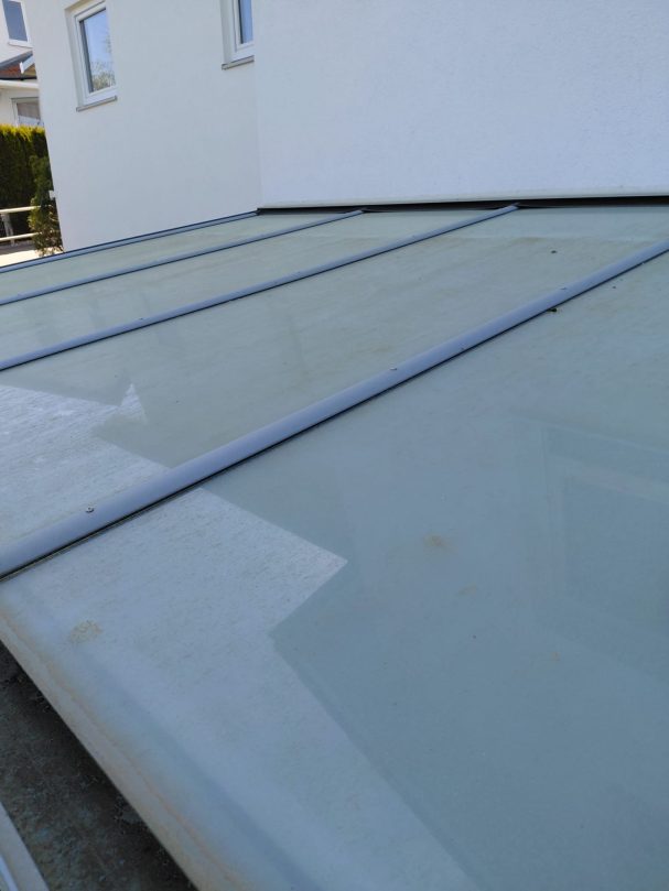 Terrasse Reinigung - Burgrieden / vorher